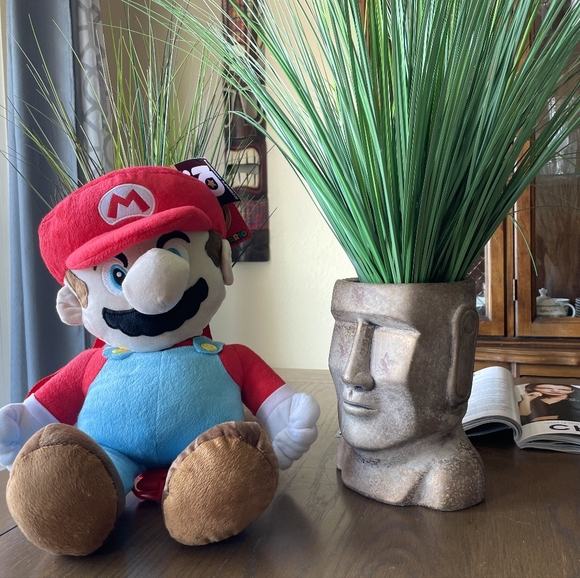 Nintendo Other - Nintendo Super Mario 🔥 Plush Large 20" Backpack Bag NEW